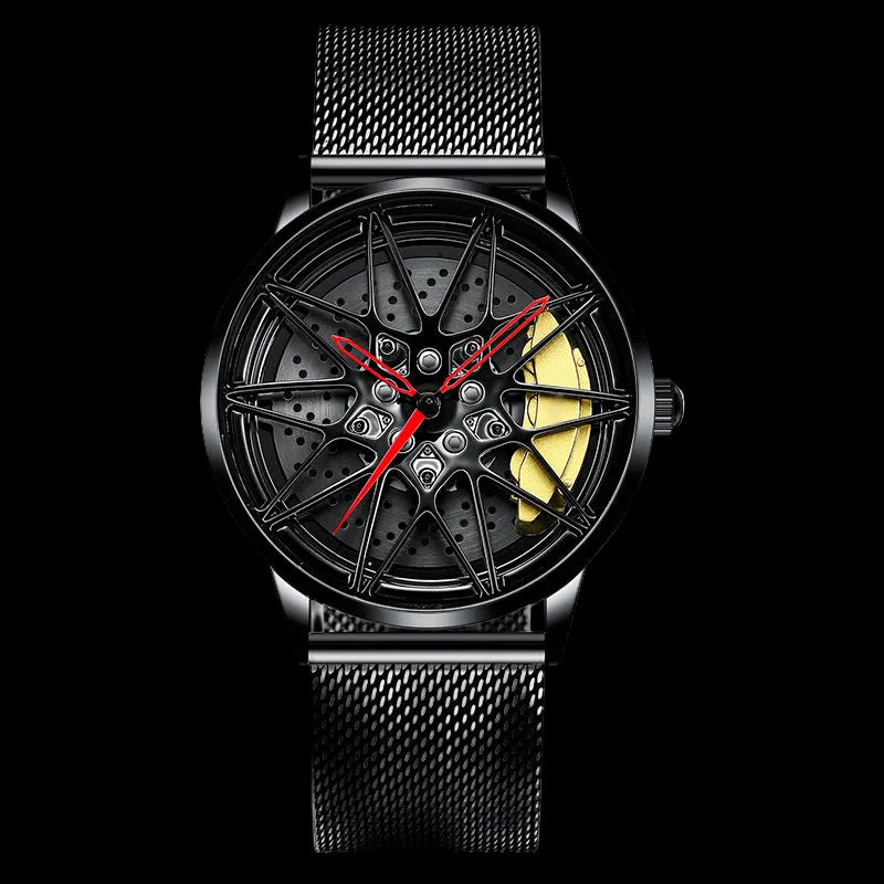 Forged Series Yellow Caliper Edition performance-inspired luxury watch design